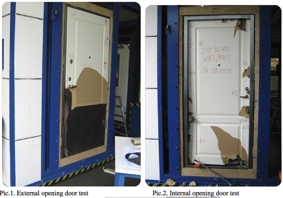 Certified Residential Security door