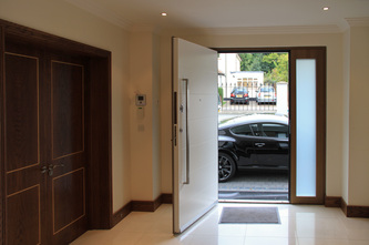 high security door and a half