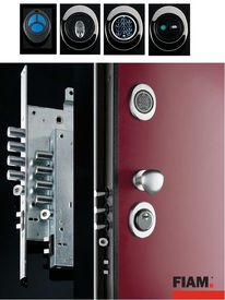 High Security doors with key pad entry