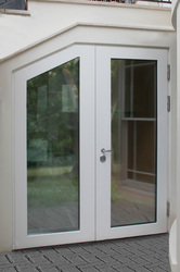 custom high security glass doors