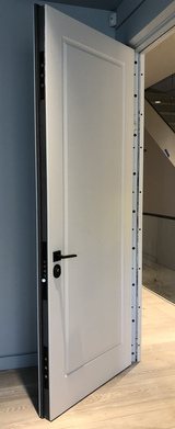 Custom Fortress FE/15 rated bullet resistant door.