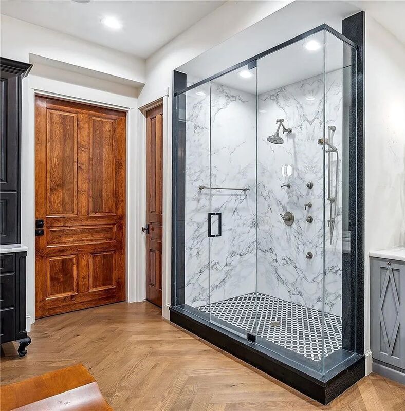 High Security Steel Door With Custom Wood Skins