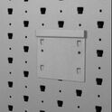 Gun Rack Bin Plate Adapter
