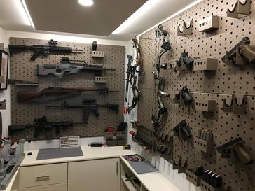 Gun Storage Display