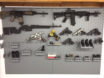 Weapon Storage display  