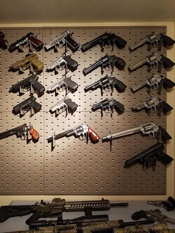 Handgun Storage Display 