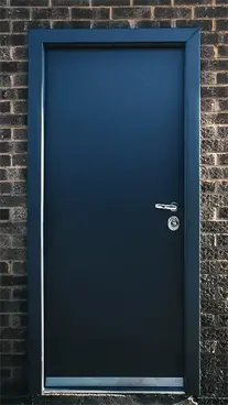 Bullet resistant security doors