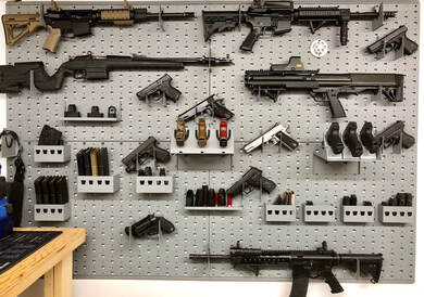 Weapons Storage Gun Display
