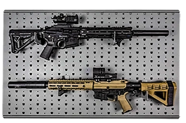 weapon storage horizontal rifle hanger
