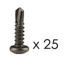 Weapon Storage System Support Bar Screws