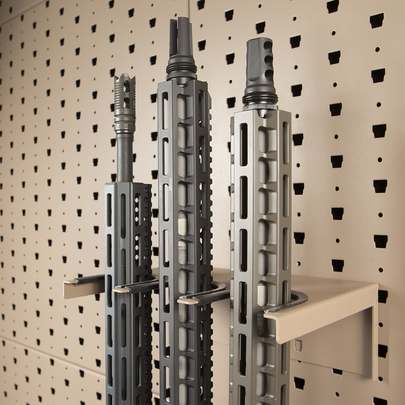 Weapons Storage Rack | Gun Room Display | Expandable Armory Weapons Rack