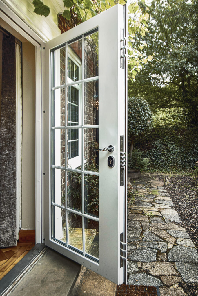 GSS-Doors Custom Residential Security Glass Door with multipoint lock High-end custom glass security doors
