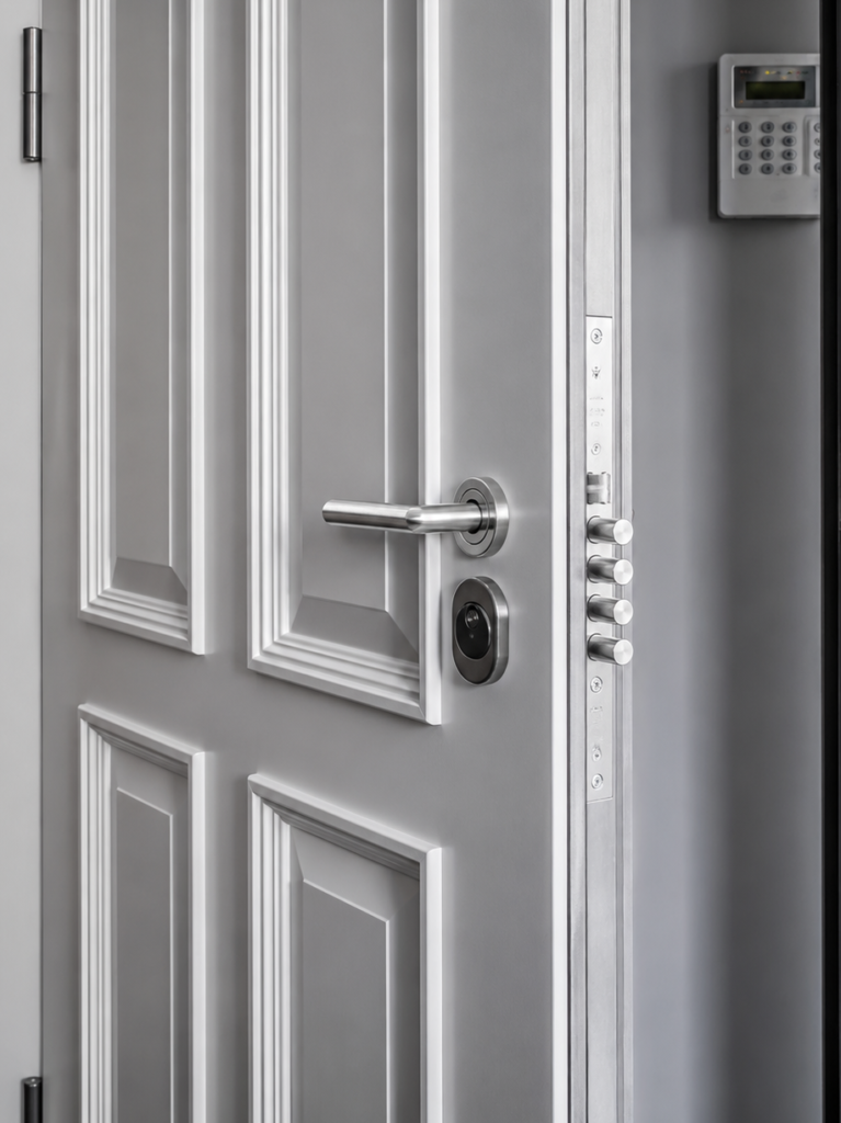 High security door lock
