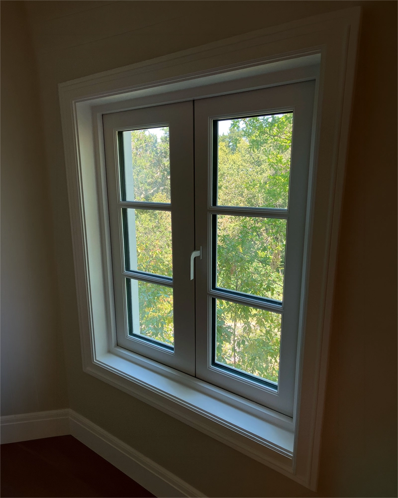 Bullet-resistant-window-installed High-end bullet resistant window