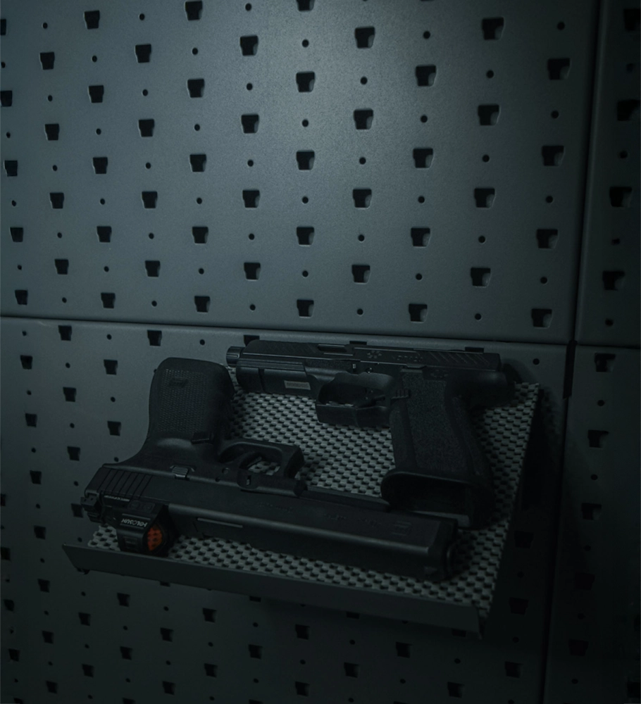 Handgun Display Shelf Handgun display shelf
